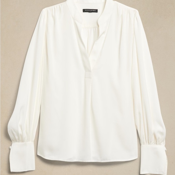 Tan blouse - Picture 5 of 5